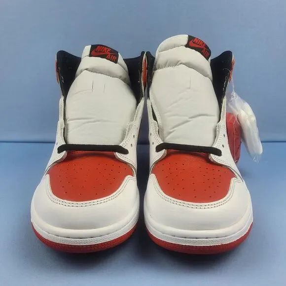 Nike Air Jordan 1 Retro High OG Mens Size 13 Heritage Red White Black 555088-161 - Picture 4 of 16